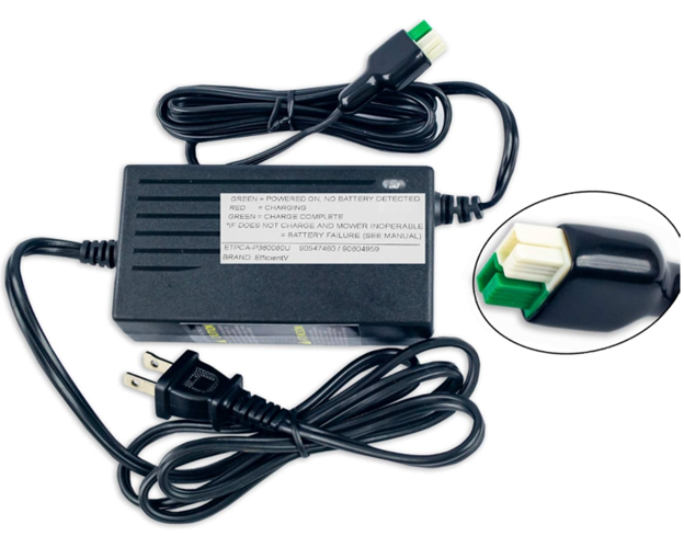 36V Replacement Charger for Black & Decker Lawnmower β Compatible with SPCM1936, CM1936, CM1836, RB3612, RB3610 β Fast Charging Power Adapter (ETPCA-P360080U, 90547460, 90604959)